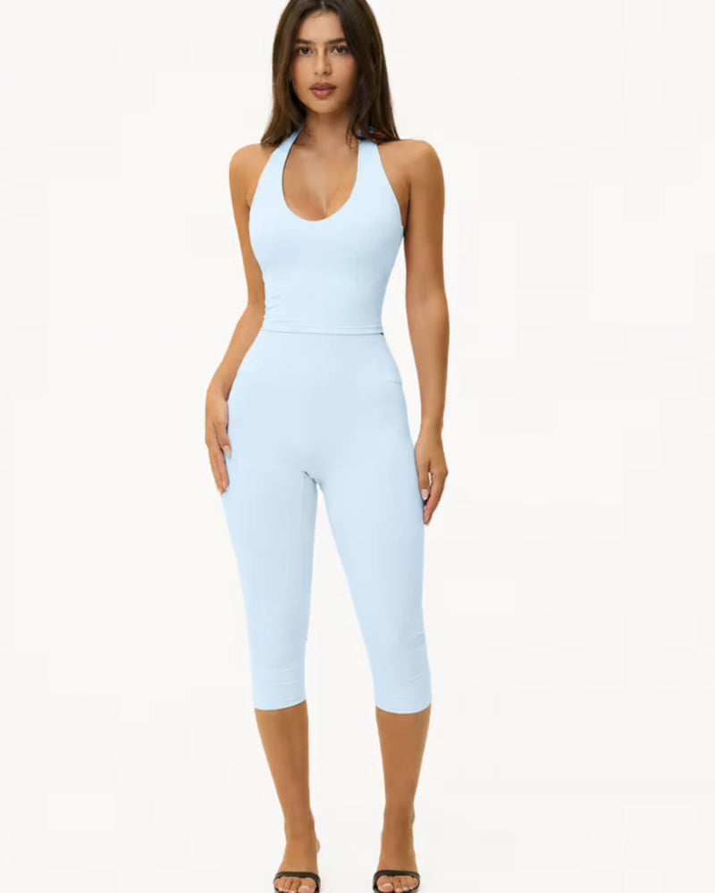Biarritz Capri Leggings - Ice